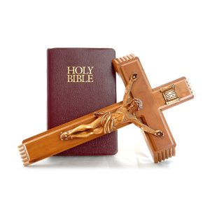 Holy Bible with Cross